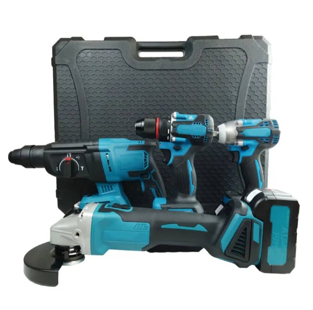 Coffret d’outils électroportatifs 21V – Kit complet sans fil