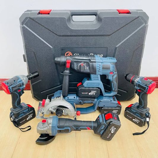 Coffret d’outils électroportatifs 21V – Kit complet sans fil